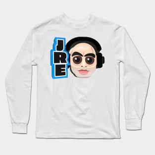 JRE Icon 2 - Joe Rogan Experience Fan Design Long Sleeve T-Shirt